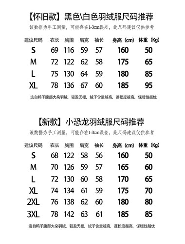 宋亚轩同款ACHS AWAKE觉醒青年冬季恐龙羽绒服国潮情侣短款男女款-图3