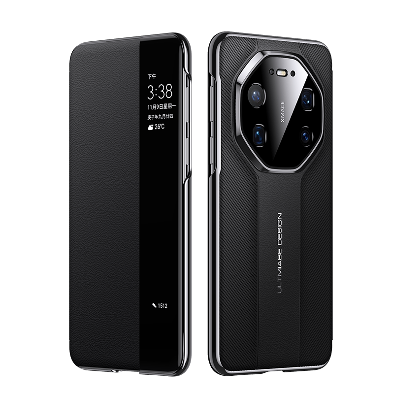 适用于华为mate80保护套mate80pro全包mate80promax新款mate80rs保时捷非凡大师防摔男女碳纤维纹后外简约 - 图3