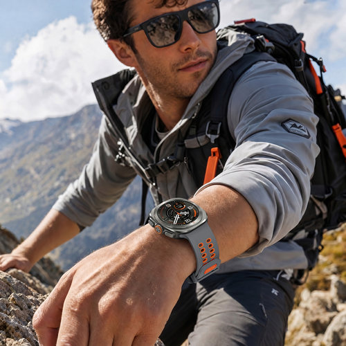 适用于三星GalaxyWatchUltra2 2026表带GalaxyWatchUltra 2025新款WatchUltra2双色男女WatchUltra肤感腕带 - 图1