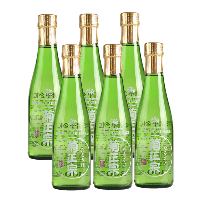 日本原装进口菊正宗清酒纯米发酵酒日本洋酒300mL*6瓶12瓶整箱-图0