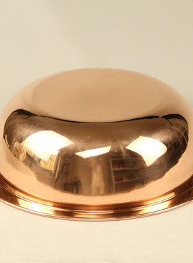 紫铜盆加厚用品老式仿古风摆件