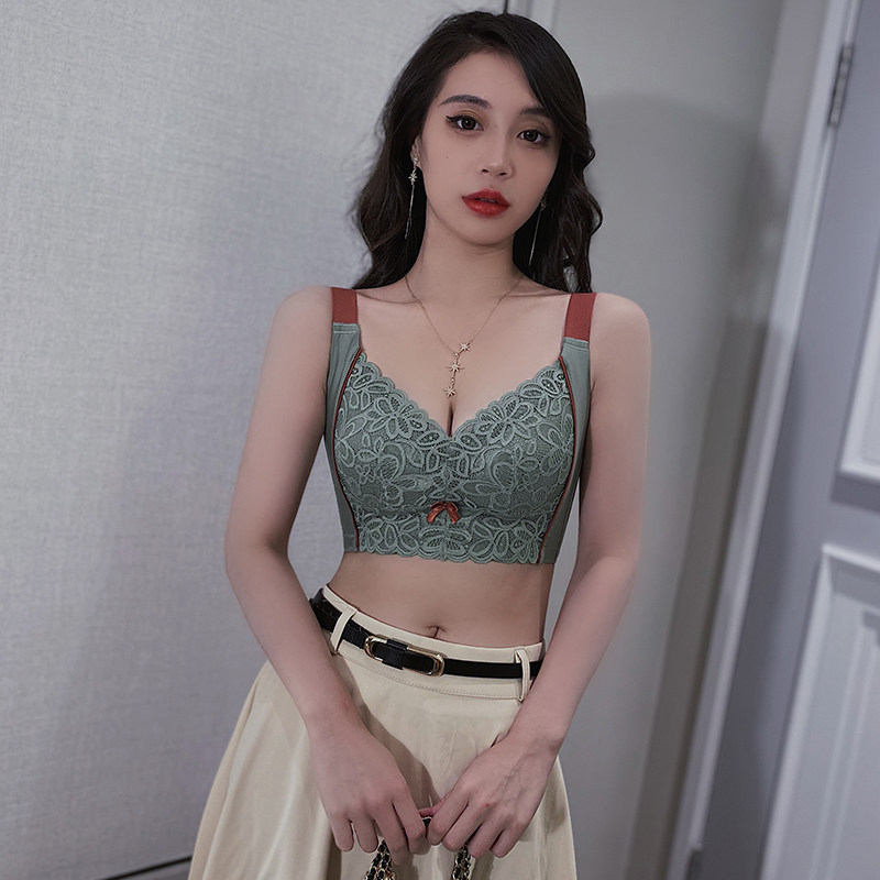 大胸显小内衣新款2021爆款大码乳胶 遇歆文胸