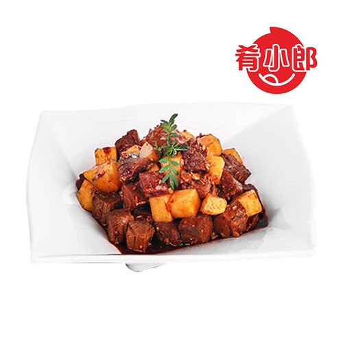 肴小郎外卖料理包220g*10袋商用半成品菜加热即食土豆牛肉料理包 - 图3
