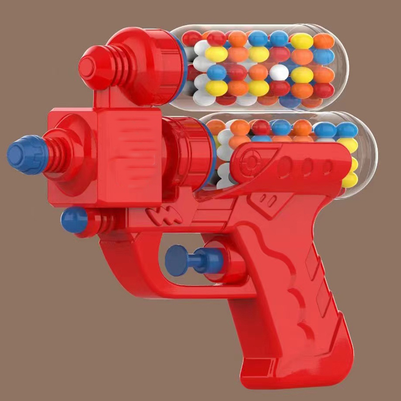双管水枪欧野野奥特荣耀双瓶水枪儿童玩具零食糖果沙滩玩具批发 - 图2