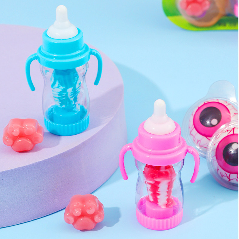 嘻哈舔舔糖萌趣小熊爆酱软糖奶瓶造型水果味跳跳糖儿童玩具糖批发,淘宝优惠券,粉丝福利购,淘宝优惠卷