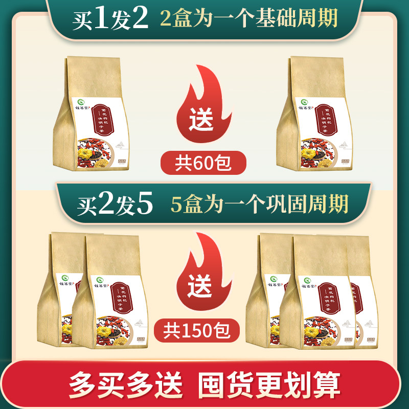去肝火明目护眼牛蒡根清火决明子茶 祖述堂养生茶