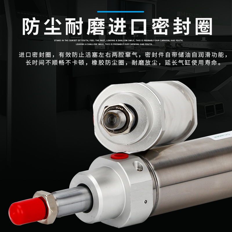 注塑机械手配件回旋旋出气缸AKD2B CDM2E MAC40-125 100斜臂摆动