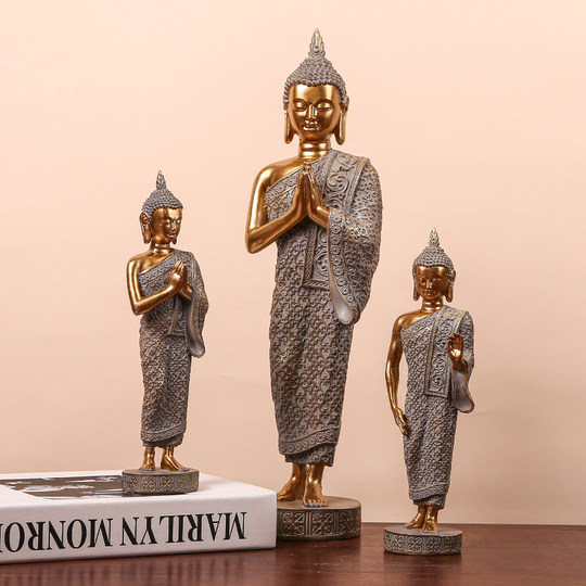 Artesanías decorativas de estilo tailandés.