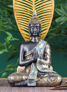 禅意东南亚客厅装饰摆件