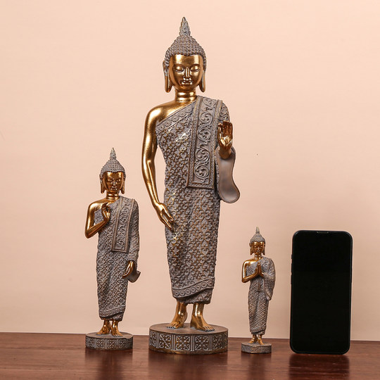 Artesanías decorativas de estilo tailandés.