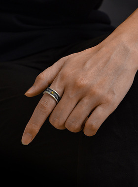 国风潮铜镀银手工饰品