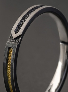 国风潮铜镀银手工饰品