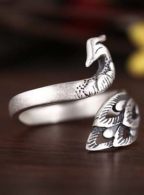 国风潮铜镀银手工饰品