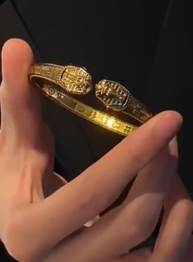 国风潮铜镀银手工饰品