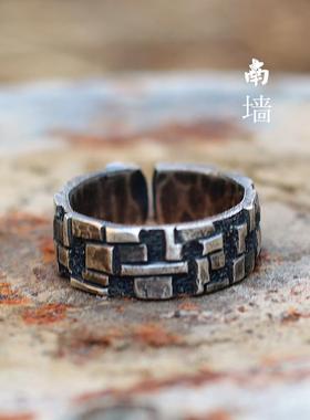 国风潮铜镀银手工饰品