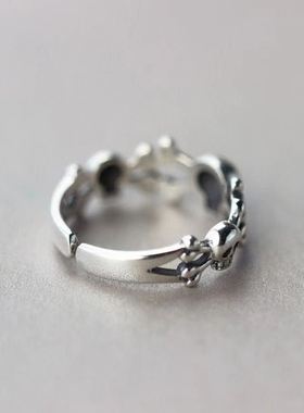 国风潮铜镀银手工饰品