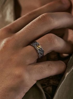 国风潮铜镀银手工饰品