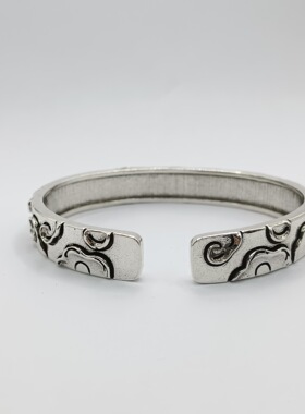 国风潮铜镀银手工饰品