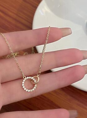 几何项链2026年新款女轻奢小众
