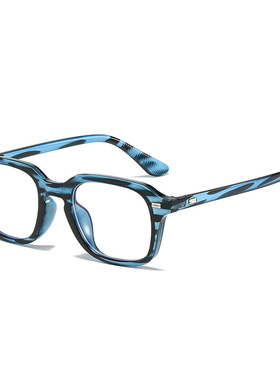 日系cherrykoko新款时尚复古男款女士pc铆钉 防蓝光眼镜框架近视