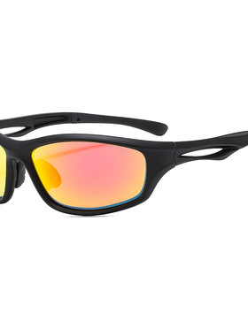 日系CherryKoko赛博朋克未来感银色墨镜男潮牌骑行运动眼镜