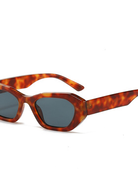 日系cherrykoko时尚个性欧美小框不规则墨镜潮流个性嘻哈凹造型