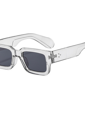 日系CherryKoko时尚方形太阳镜女士男士厚实矩形太阳眼镜复古