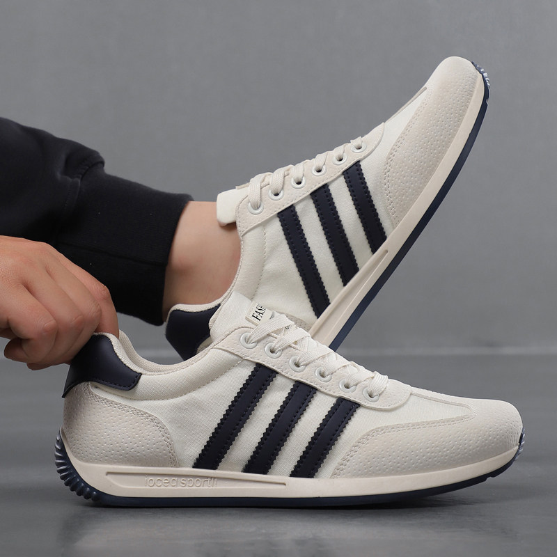 男鞋秋季2025新款帆布透气薄款运动休闲板鞋增高百搭阿甘潮鞋子潮,淘宝优惠券,粉丝福利购,淘宝优惠卷