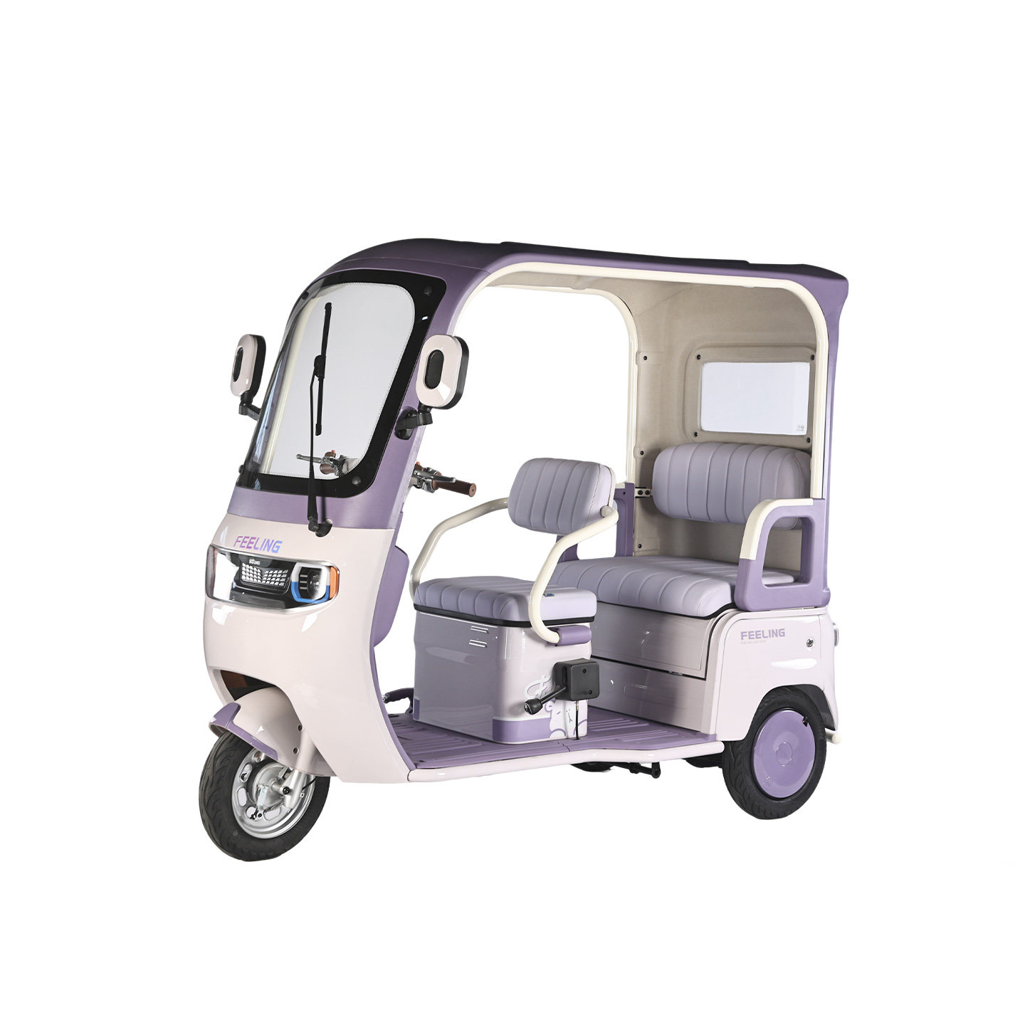 新款电动三轮车一体棚客货两用女士接送孩子老年代步电瓶车,淘宝优惠券,粉丝福利购,淘宝优惠卷