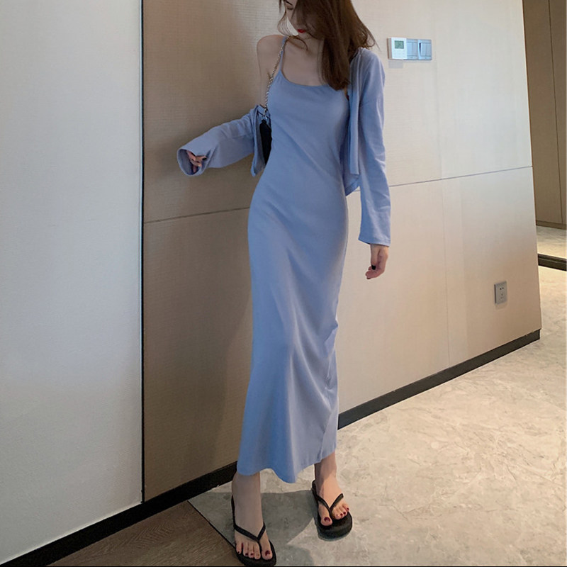 气质女神范套装2020新款纯色小外套 晨琳露时尚套装