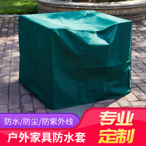 Custom Outdoor Furniture Dust Protection Sun Protection Rain Protection Machine Equipment Shade of rain cover Outdoor Waterproof Protective Sheath Fridge Hood