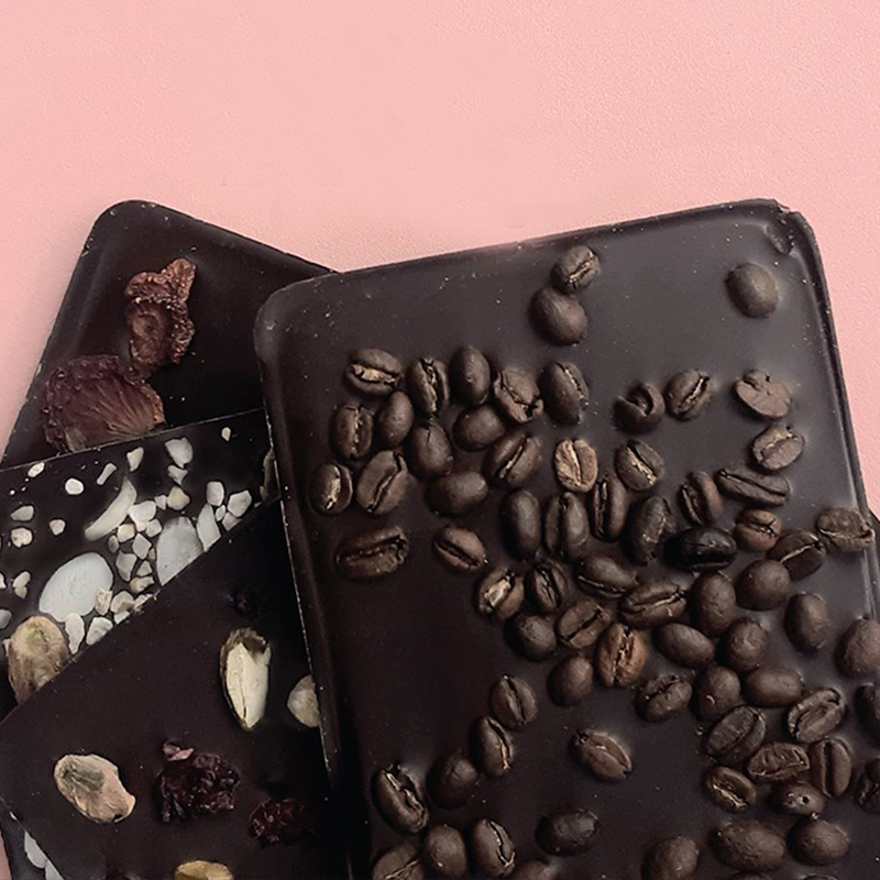 LOK洛克烘焙咖啡豆风味70%纯可可脂黑巧克力哥伦比亚进口巧克力 - 图2