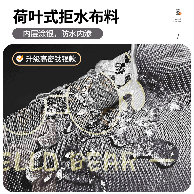 滚筒洗衣机罩防水防晒套适用海尔美的松下10公斤全自动防尘罩盖布