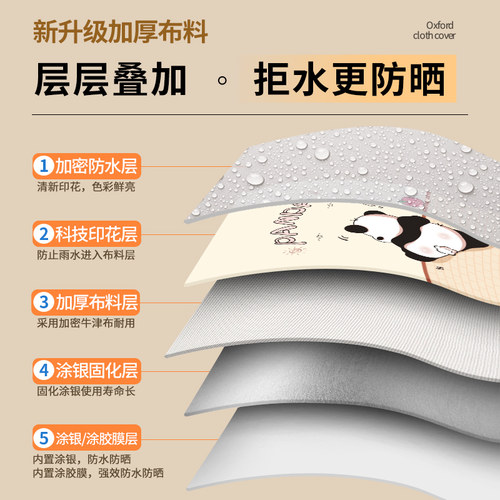 滚筒洗衣机罩防水防晒适用小天鹅海尔美的10公斤全自动防尘套盖布 - 图0