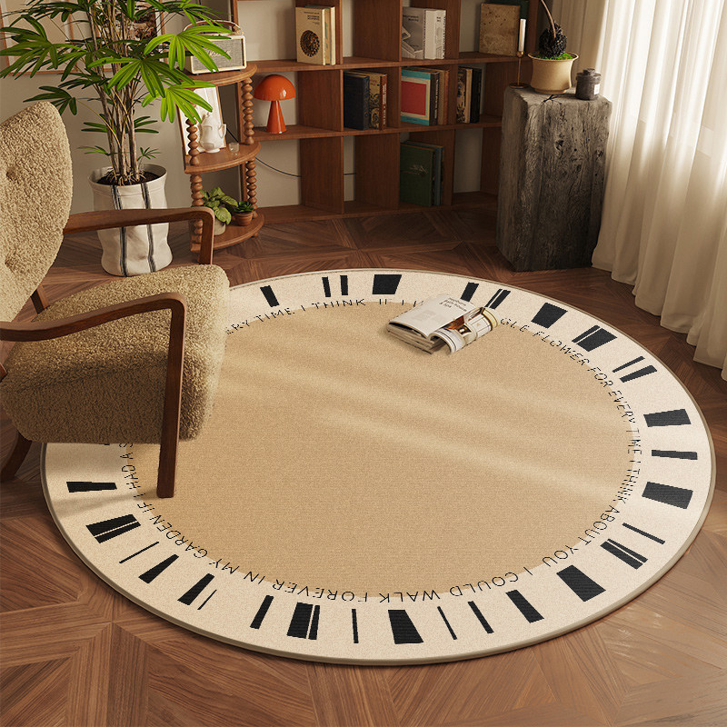 圆形转椅地垫2025新款保护地板家用客厅垫子静音书房摇椅专用脚垫,淘宝优惠券,粉丝福利购,淘宝优惠卷