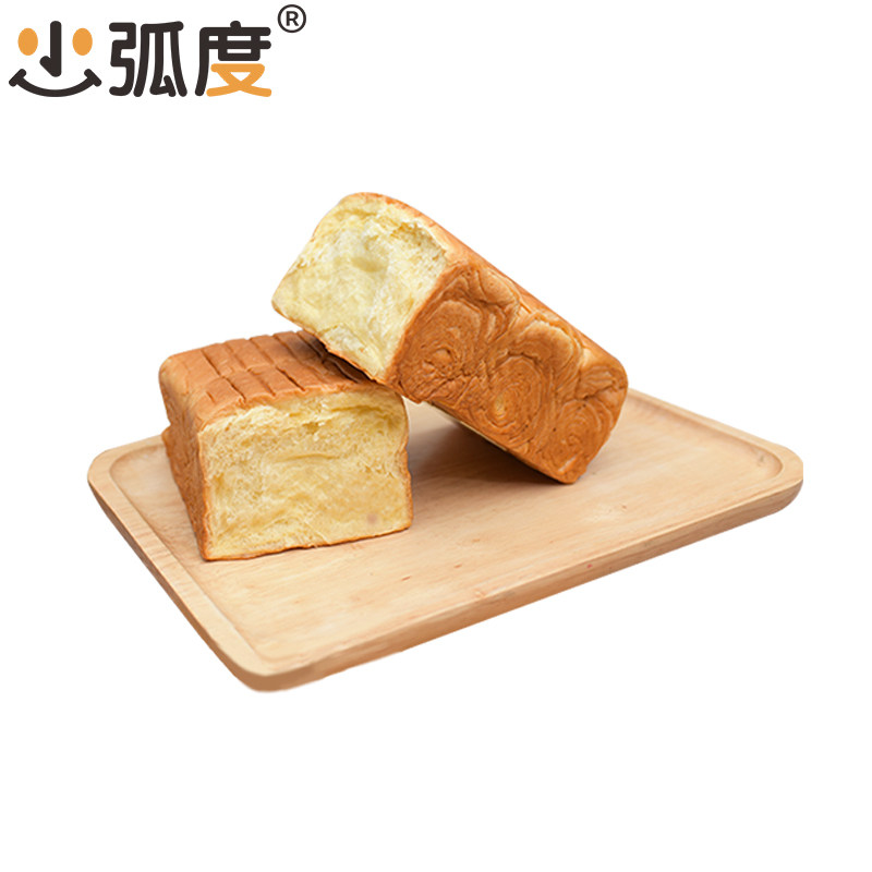 小弧度切片吐司手撕面包鲜到大金砖 朱小猪食品吐司面包