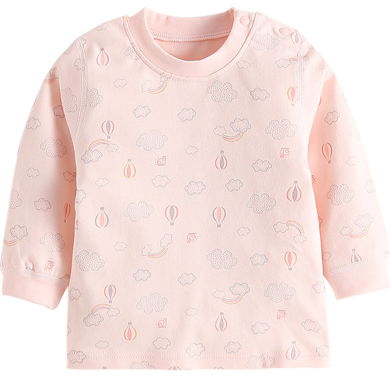 婴儿童纯棉保暖秋衣单件上衣男童女童宝宝无骨a类全棉打底衫内衣,淘宝优惠券,粉丝福利购,淘宝优惠卷