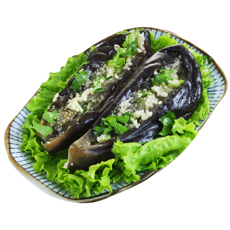 东北蒜茄子泡菜咸菜朝鲜族延边腌菜农家散装下饭菜500g/盒包邮 - 图3
