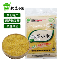 North Xianbei Yellow millet 4 catties Fresh farmhouse edible small yellow rice porridge Wugu cereals New rice
