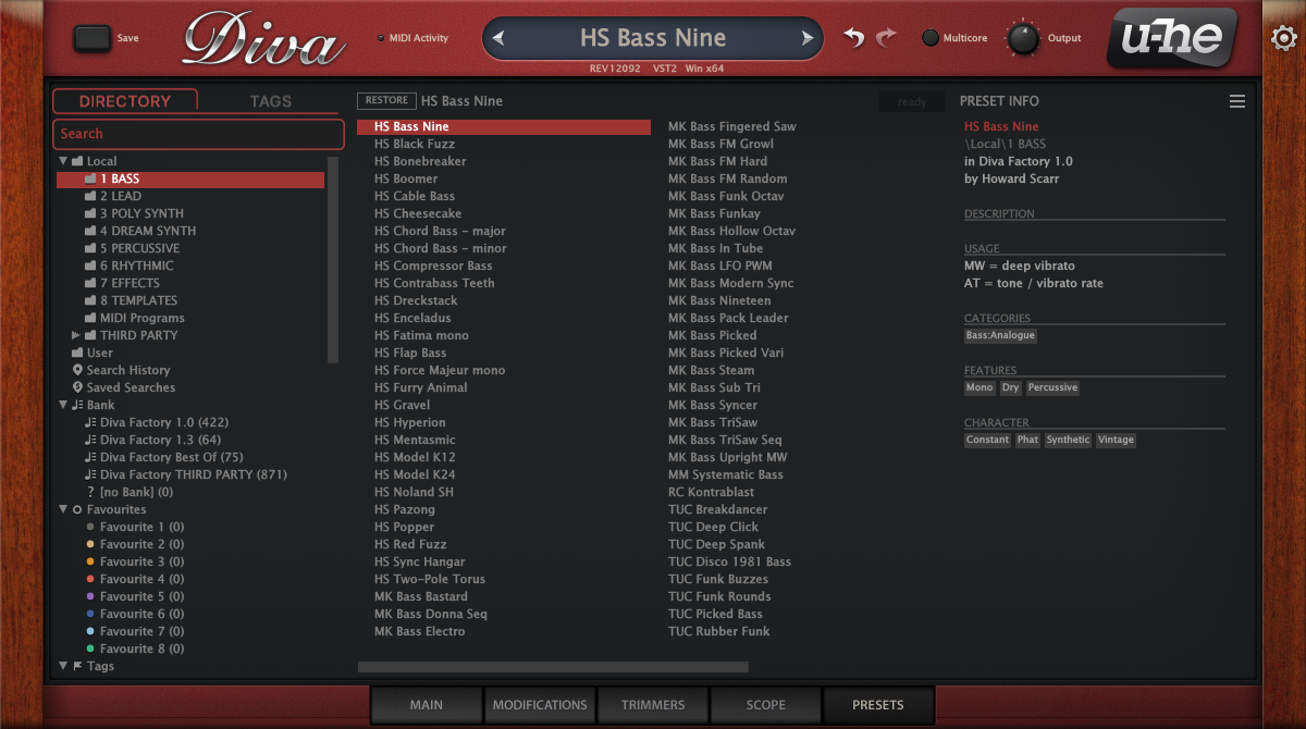 u-he-Diva v1.4.5音色设计模拟合成器VST插件+赠送94套扩展库音色 - 图3