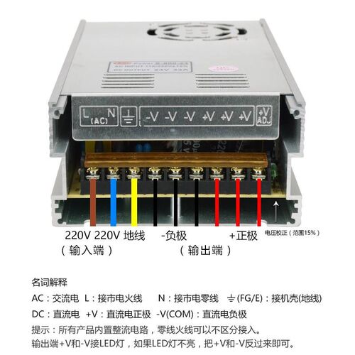 。LED开关电源12V8m00W灯带灯箱灯条50A600W大功率60A700W功放变 - 图1