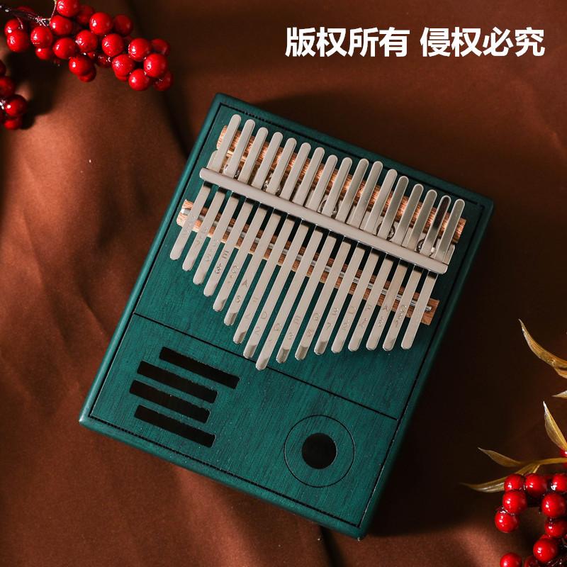 拇指琴 17音拇指琴kalimba 卡林巴琴17音卡林巴手指琴 - 图0