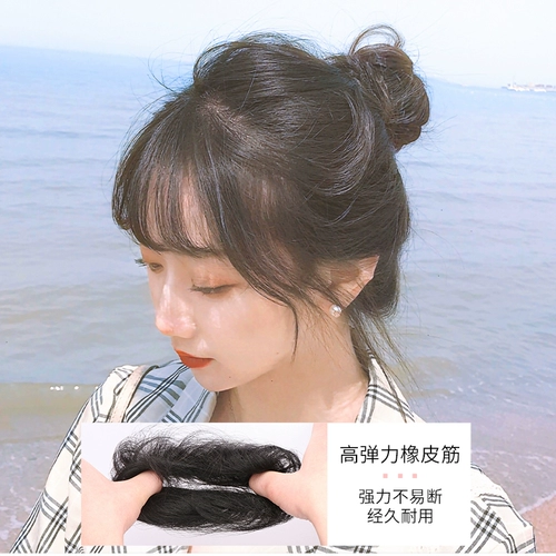 Парик изготовленный из настоящих волос, заколка для волос изготовленная из настоящих волос, придает объем