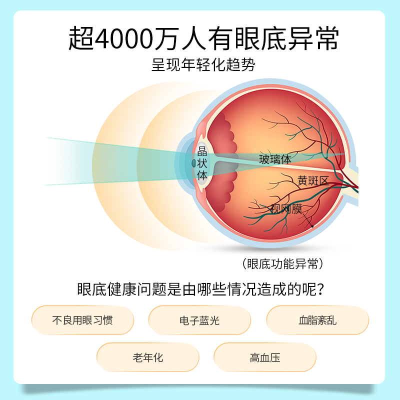 EZZ 眼底素 第三代水溶性小分子中老年护眼蓝莓叶黄素 官方旗舰店 - 图1