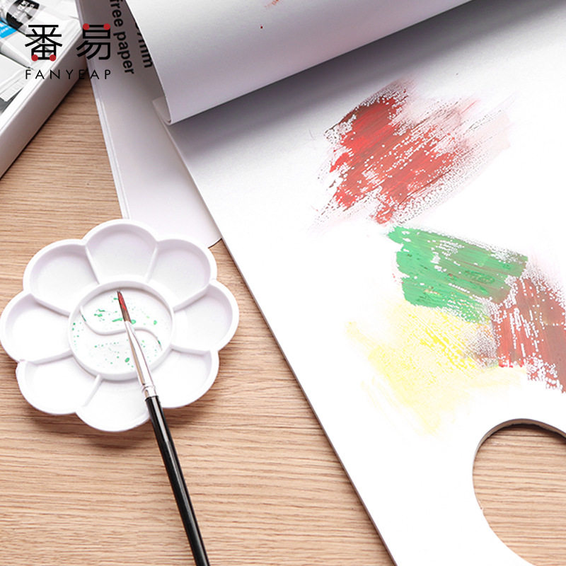 《调色纸A1vq001-一次性可撕水粉丙烯油画调色盘免洗纸板美术生用,淘宝优惠券,粉丝福利购,淘宝优惠卷