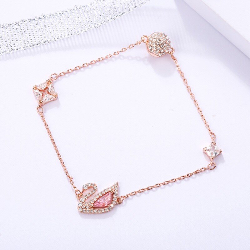 小红书新款纯银镀玫瑰金浪漫隐形磁 隽扬手链