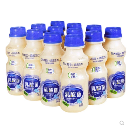 原味乳酸菌340ml*12瓶益生元早餐牛奶饮料酸奶包邮整箱_小小当家零食店_零食/坚果/特产-第4张图片-提都小院