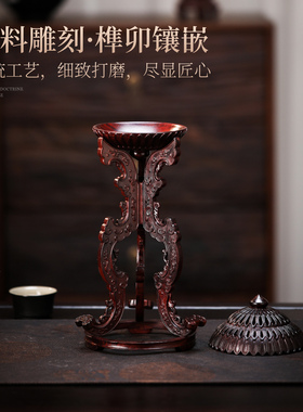 非洲紫檀冠架香薰炉精选
