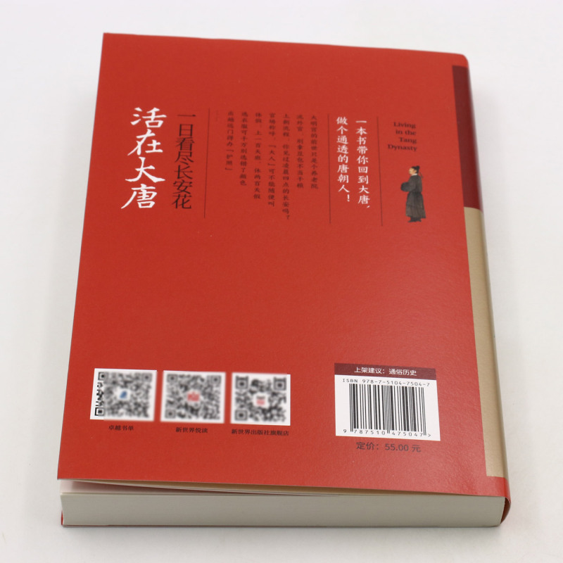 【新华书店旗舰店官网】正版包邮 一日看尽长安花 活在大唐 10大场景+43种体验 5张传世名画+1张长安坊市图沉浸式体验唐朝人生活 - 图3