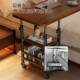 Movable lifting bed computer desk